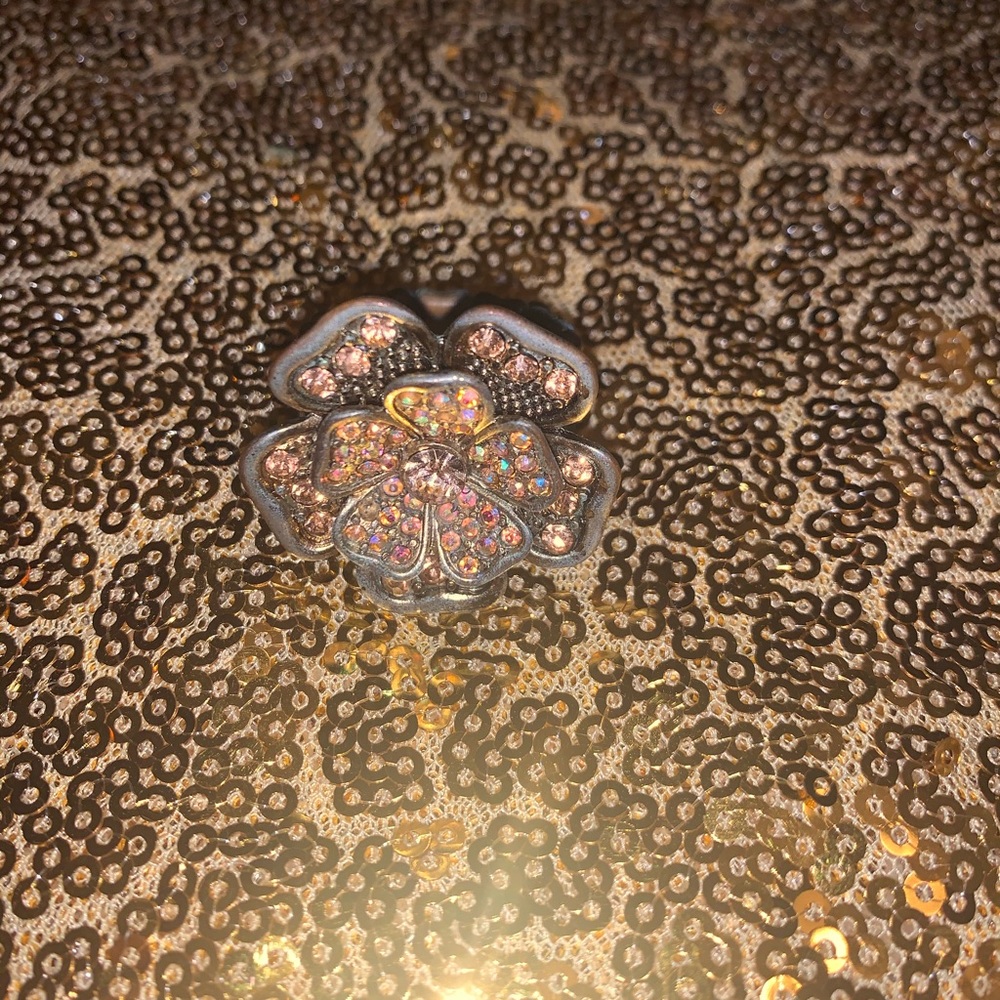 Rose Gold Flower Ring